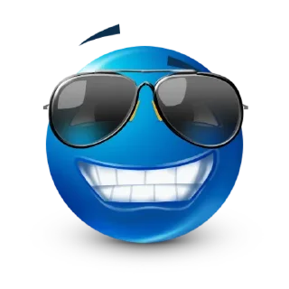 Sticker from blue emoji  @rekerrr21