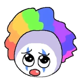 🤡 emoji Больше стикеров: @sticerru Telegram sticker 14 of 65