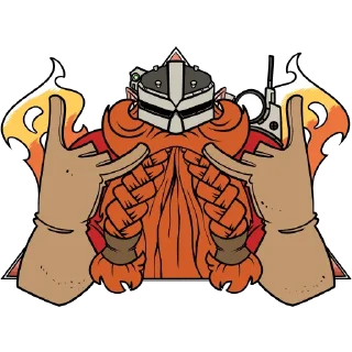 🤘 emoji DRG Corporation Memes Telegram sticker 23 of 55
