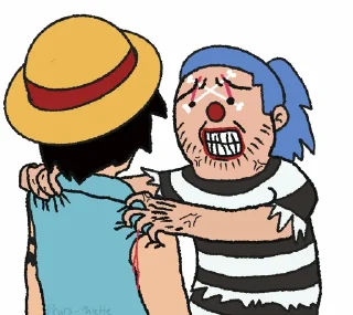 Sticker from One Piece is real