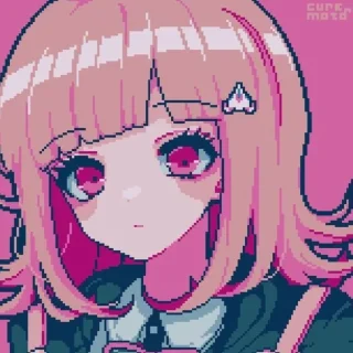 Sticker from anime pixelart ¦| @stickerspremiumemoji