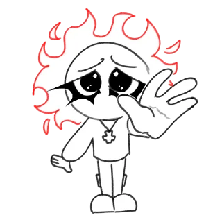 👍 emoji Pyrosett.exe Telegram sticker 6 of 18