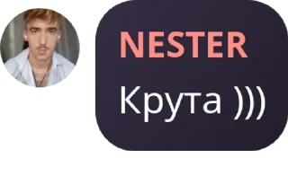 😎 emoji нестер каже Telegram sticker 6 of 120