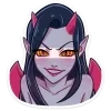 😈 emoji дьявол и дьяволица @TgEmodziBot Telegram sticker 10 of 48