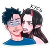 😼 emoji дьявол и дьяволица @TgEmodziBot Telegram sticker 18 of 48