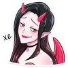 😏 emoji дьявол и дьяволица @TgEmodziBot Telegram sticker 9 of 48