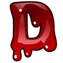Sticker from Bloody Font Emoji :: @WerAggressive
