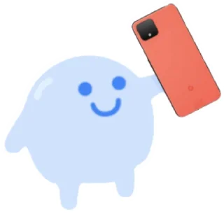 📲 emoji Google and other Telegram sticker 17 of 58