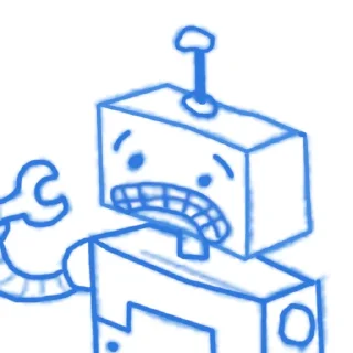 🤖 emoji Google Telegram sticker 12 of 23