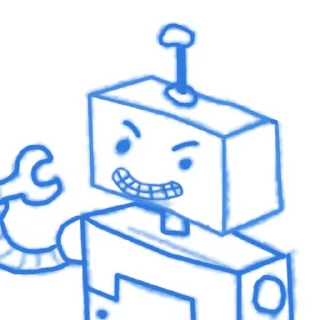 🤖 emoji Google Telegram sticker 14 of 23