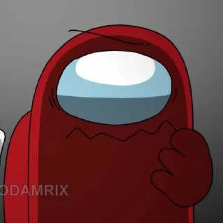 😶‍🌫️ emoji Red 
(Автор Rodamrix) Telegram sticker 7 of 120