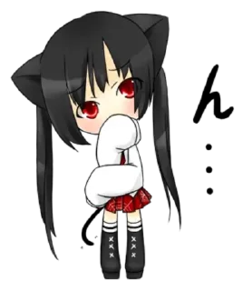🤔 emoji ⲙiss ⲙᥱ᧐ᥕ | ➩ @wexsavi ⤸ 👀 Telegram sticker 20 of 40