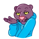 Sticker from Black Panther