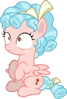 😒 emoji Cozy Glow | @MyLittlePony_bots Telegram sticker 8 of 106