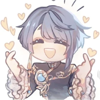 ❤️ emoji ◇Син Цюшечка ◇ Telegram sticker 15 of 31