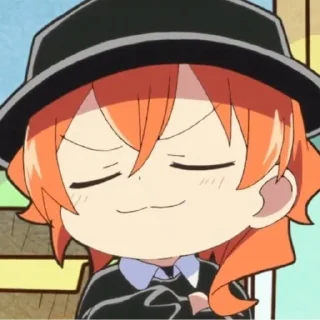 🚬 emoji Чуя bsd wan Telegram sticker 2 of 23