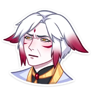 😐 emoji Мари и Хидэ :: @stickroom Telegram sticker 19 of 48