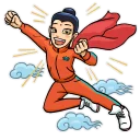 💪 emoji Modern Buddha Telegram sticker 11 of 35