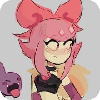 🤨 emoji 🩷𝙼𝚎𝚕𝚘𝚍𝚢 and 𝙻𝚊𝚠𝚛𝚒𝚎🖤 @ImOutcore Telegram sticker 8 of 16