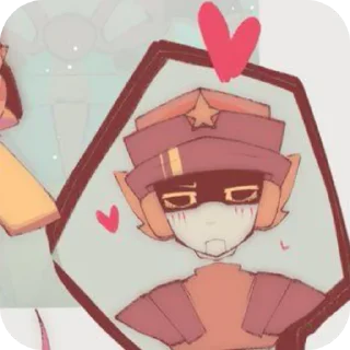 🥰 emoji 🩷𝙼𝚎𝚕𝚘𝚍𝚢 and 𝙻𝚊𝚠𝚛𝚒𝚎🖤 @ImOutcore Telegram sticker 13 of 16