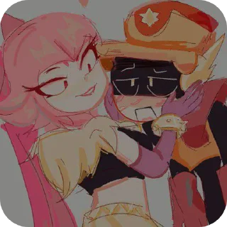🥰 emoji 🩷𝙼𝚎𝚕𝚘𝚍𝚢 and 𝙻𝚊𝚠𝚛𝚒𝚎🖤 @ImOutcore Telegram sticker 7 of 16