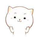 😊 emoji naughty cat @stickersb2b Telegram sticker 7 of 23
