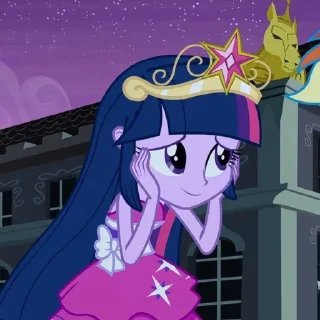 🔮 emoji Twilight Sparkle | @StickersUA1 Telegram sticker 7 of 50
