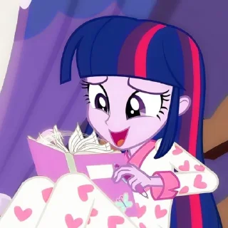🔮 emoji Twilight Sparkle | @StickersUA1 Telegram sticker 5 of 50