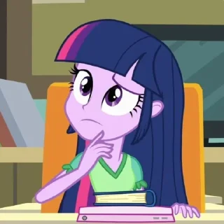 🔮 emoji Twilight Sparkle | @StickersUA1 Telegram sticker 21 of 50