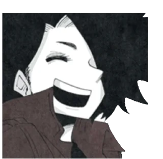 😆 emoji john characters LINE Telegram sticker 20 of 100
