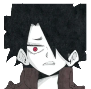 😟 emoji john characters LINE Telegram sticker 19 of 100