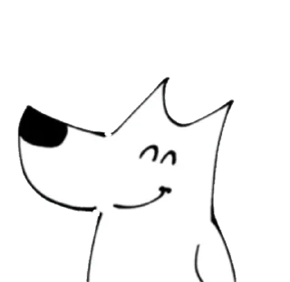 🐶 emoji john characters LINE Telegram sticker 24 of 100