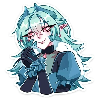 🙂‍↕️ emoji Нефритта (@archstick) Telegram sticker 22 of 48