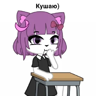 ☺️ emoji Масюня в гаче лайфе Telegram sticker 8 of 15