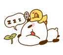 😴 emoji Marukyun Spring Telegram sticker 6 of 117
