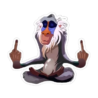 🖕 emoji Snake Telegram sticker 21 of 71