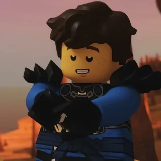 😏 emoji Jay ninjago @Seledmen Telegram sticker 24 of 116