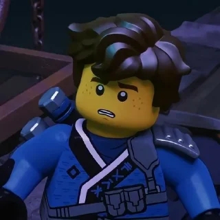 😶 emoji Jay ninjago @Seledmen Telegram sticker 13 of 116