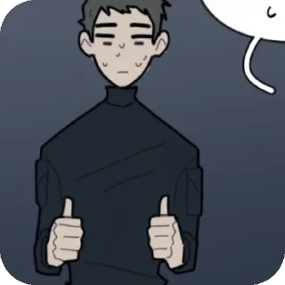 🩶 emoji Бен ( @Izuku_Midoriya15_07 ) Telegram sticker 9 of 33