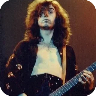 😳 emoji Silly Led Zeppelin Telegram sticker 2 of 119