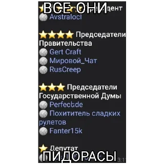 👓 emoji Админы МЧ пидорасы v2 Telegram sticker 2 of 10