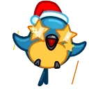 🤩 emoji Robin Telegram sticker 10 of 27