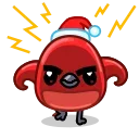 😡 emoji Robin Telegram sticker 9 of 27