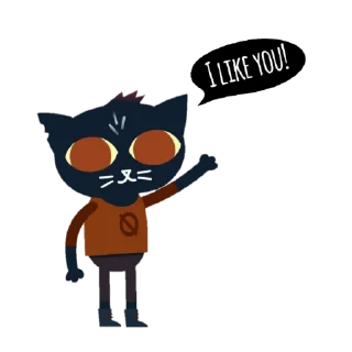 Sticker from Night In The Woods Dialog