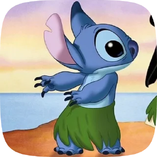 🌈 emoji @KRIKOLVIX 𔓕ᯟ Lilo & Stitch Telegram sticker 11 of 120