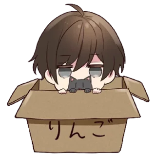 😶 emoji Menhera-kun Telegram sticker 11 of 16