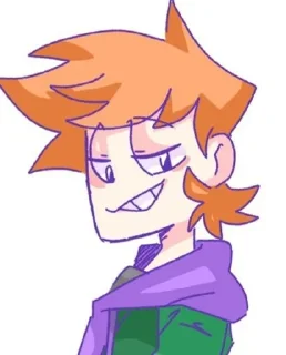 😏 emoji Матильда,Мэтт и Мэтт из будущего! Telegram sticker 16 of 55