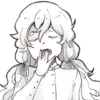 ☠ emoji Q84 |hello charlotte| @Yes_me_lol Telegram sticker 7 of 45