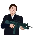 🔫 emoji Cosa Nostra - @stickerswc Telegram sticker 9 of 11