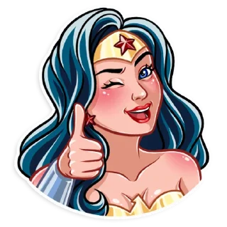 Sticker from Wonder Woman